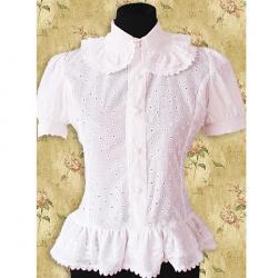Amanda99 White Lace Lolita Blouse