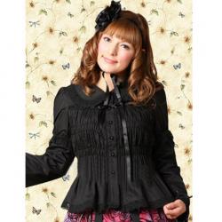Amanda99 Black Lace Lolita Blouse