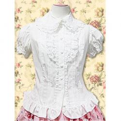 Amanda99 White Lace Lolita Blouse
