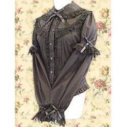 Amanda99 Long Sleeves Lace Cotton Lolita Blouse