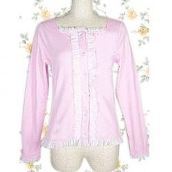 Amanda99 Pink Ruffles Lolita Blouse