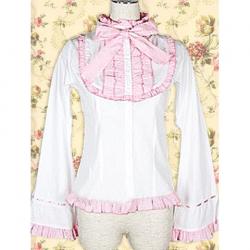 Amanda99 White Bowknot Lolita Blouse