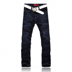 Amanda99 New Arrival Fashion and Casual Style Washed-out Straight Jeans For Male