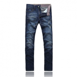 Amanda99 New Arrival Autumn and Winter Fashion Style Hipsters Washed-out Jeans For Man