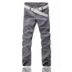 Amanda99 New Autumn and Winter Style Fashion Button Decorated Casual Trousers For Man