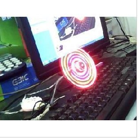 USB Fan with Flexible Metal Neck, USB Mini Fan, Promotion Gift, USB Gadget