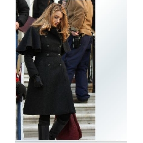 Long Style Winter Warm Serena Same Type Gossip Girl Cape Coat