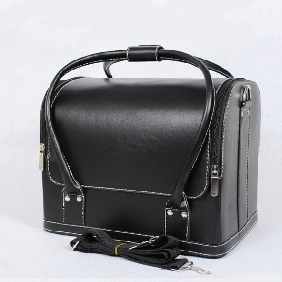 Double Open Professional Large Capacity Glossy Cosmetics Cases