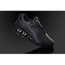 Black Leather Face Rubber Basketball Men's Bowling Shoes