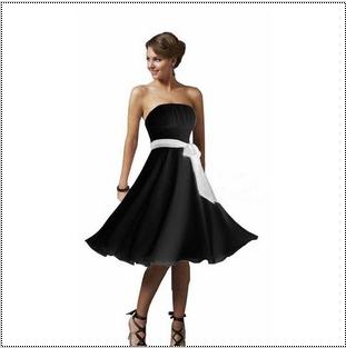 Black Sleeveless Chifffon Halter Cocktail Dresses