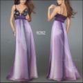New Sexy Low-cut Empire Waist Spaghetti Straps Paillette V-neck Evening Dresses
