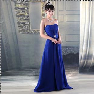 Dark Blue Sleeveless Beading & Embroidery Homecoming Dresses
