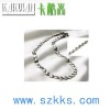 Unisex Fashion Polished Shiny Germanium Titanium Necklace