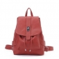 Corean Style PU Leather Casual Travel Bags For Girls